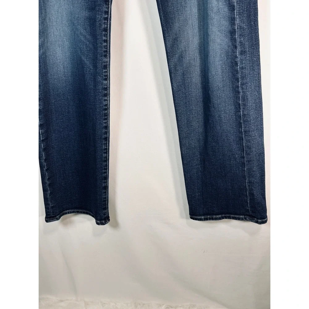 Levis‎ 501 Original Fit Mens Jeans 36x34 Blue Denim Button Fly Straight Leg